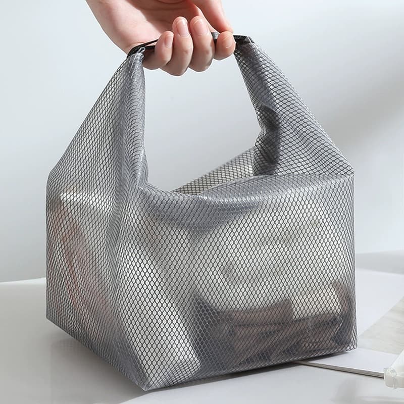 サウナウェア/サウナハット　サウナグッズ 透明メッシュ防水サウナバッグ