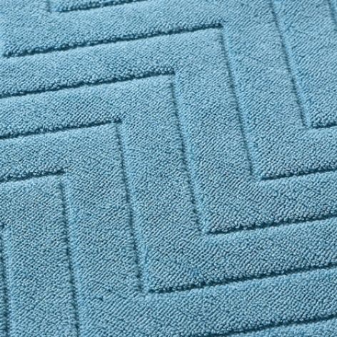 サウナグッズ ヘリンボーン模様の贅沢サウナマット