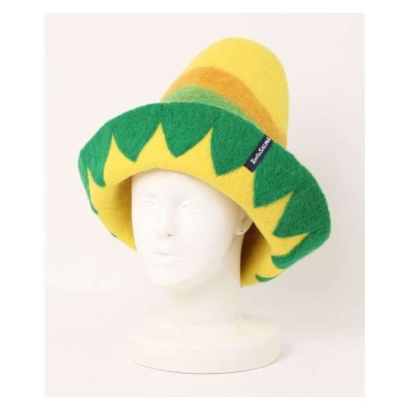 サウナハット ふんわりやわらか北欧風サウナハット