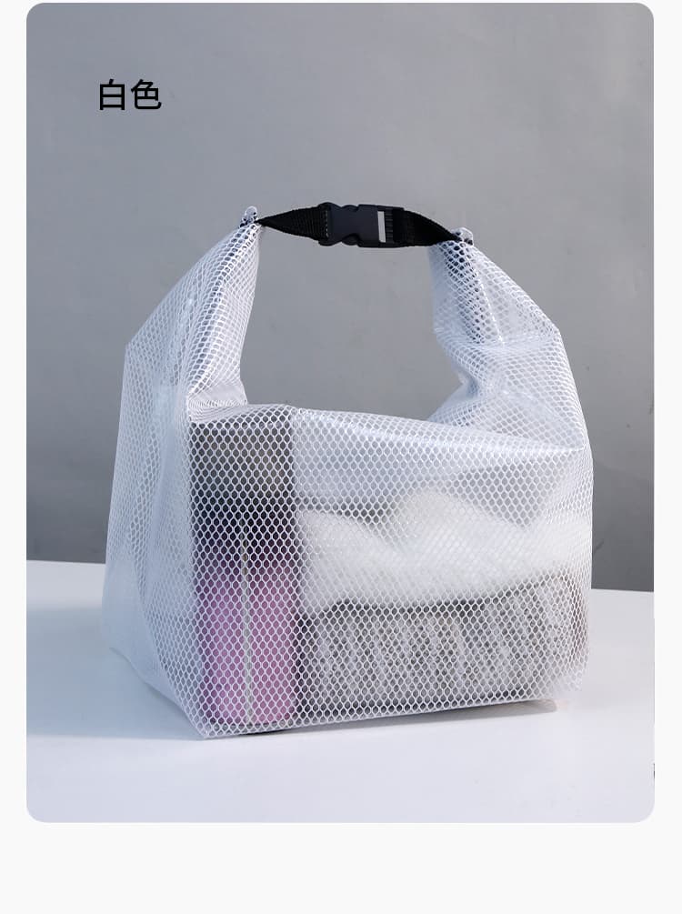 サウナウェア/サウナハット　サウナグッズ 透明メッシュ防水サウナバッグ