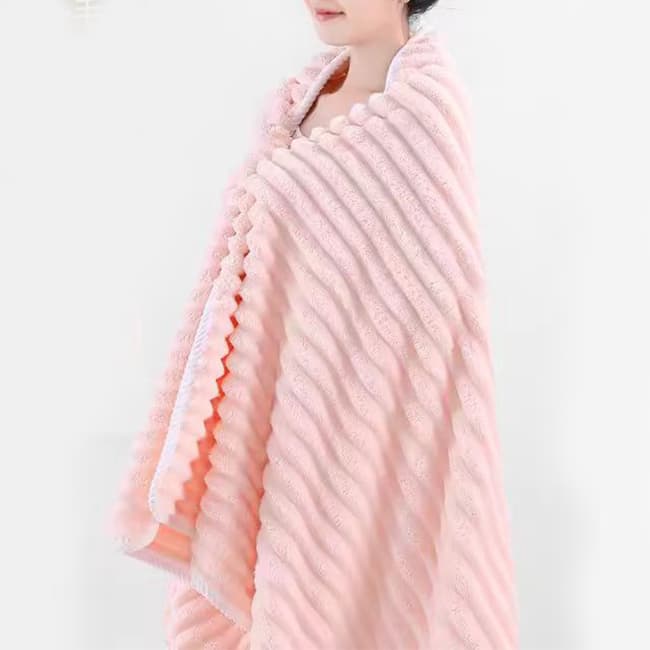 サウナグッズ サウナタオル 大判 吸水速乾 柔らかい バスタオル 4色展開