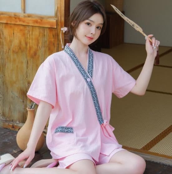 サウナウェア 和風サウナ甚平セット
