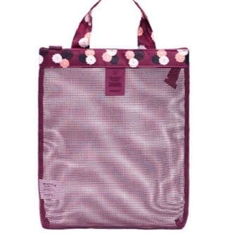 サウナウェア/サウナハット サウナグッズ 花柄メッシュトートサウナバッグ