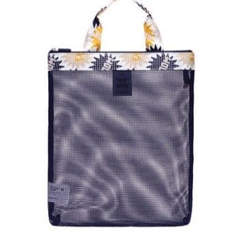 サウナウェア/サウナハット サウナグッズ 花柄メッシュトートサウナバッグ