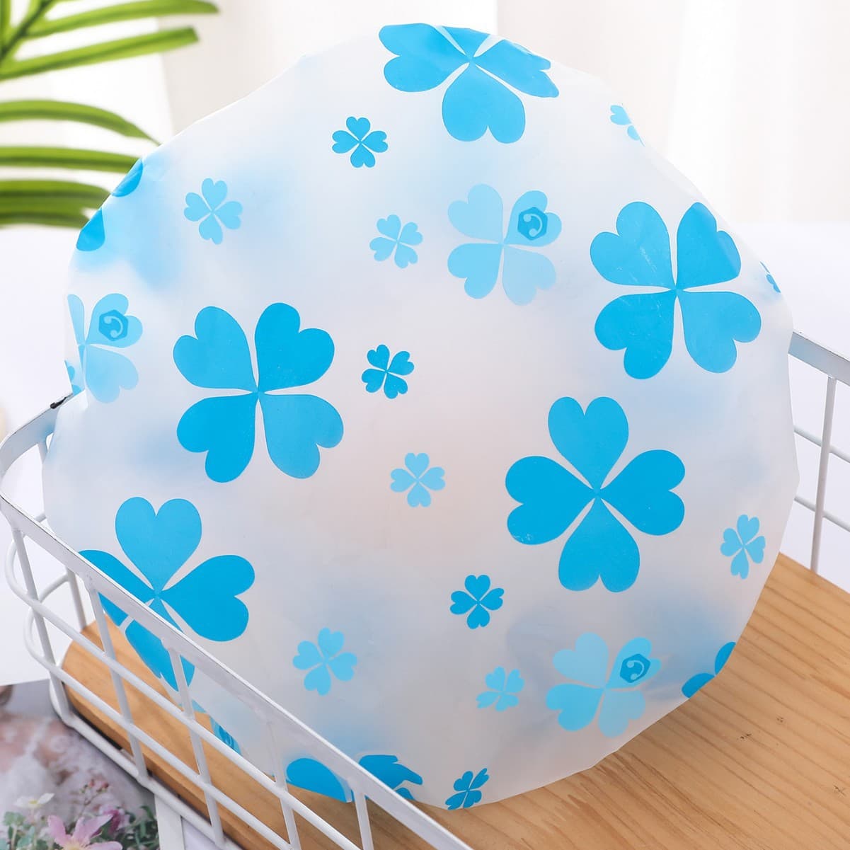 華やか模様のふんわりサウナハット